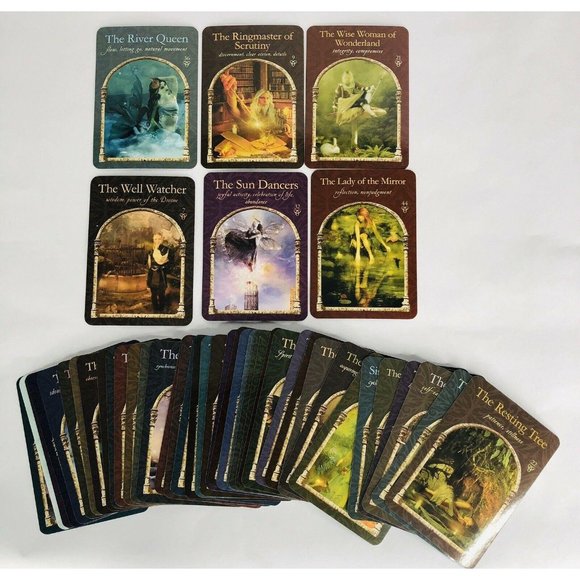 Oracle Cards Wisdom of the Hidden Realms Colette Baron Reid Card Guidebook Tarot - Picture 2 of 9